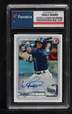 2020 Bowman Prospects Auto Wander Franco #PA-WF Auto