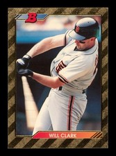1992 Bowman Gold: #673 Will Clark NM-MT OR BETTER