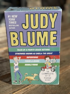 Judy Blume The Complete Set Of Fudge 5 Books Box Set Paperback
