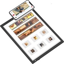Slide Viewer Light Box, Ultra-Thin A4 USB Powered Light Scanner for Photo
