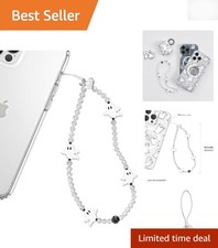 Durable Beaded Lanyard Accessory for Women - Fits All Phone Cases Effortlessly