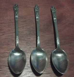 EPNS Set of 3 Vintage/Retro Silver Plated Collectable Monk Teaspoons Unboxed