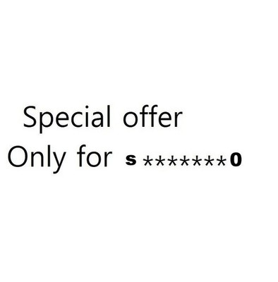 Special offer for s ***** 0