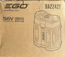 New Genuine Original EGO 4.0 Ah Lithium Ion Battery w/FUEL GAUGE BA2242T