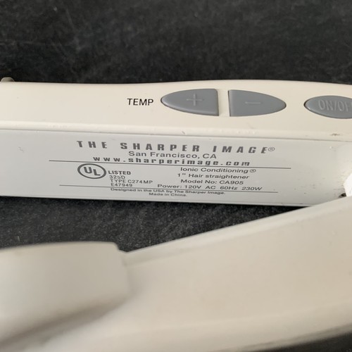 Sharper Image Hair Straightening Flat Iron CA905 Digital - Picture 4 of 5