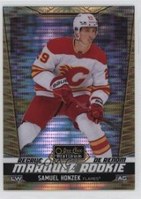 2024-25 O-Pee-Chee Platinum Marquee Rookies Seismic Gold 2/50 Samuel Honzek 7de