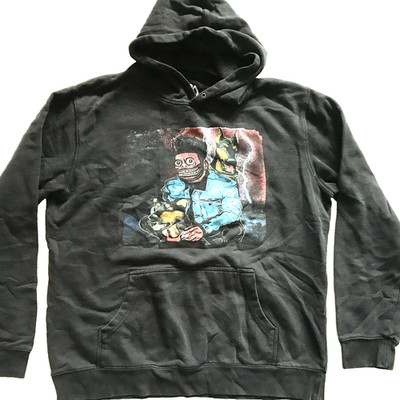 XO RECORDS PULLOVER HOODIE ORIGINAL MERCHANDISE DBL PRINT XL SIZE