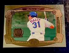 MIKE PIAZZA 1998 UPPER DECK IMMACULATE PERCEPTION INSERT #I18 LA DODGERS MLB HOF