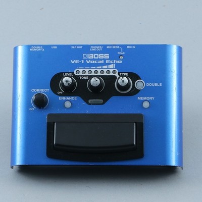 Boss VE-1 Vocal Echo Vocal Effects Pedal P-30536