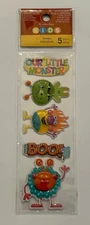 Recollection Kids OUR LITTLE MONSTER Puffy Stickers Scrapbooking Crafts