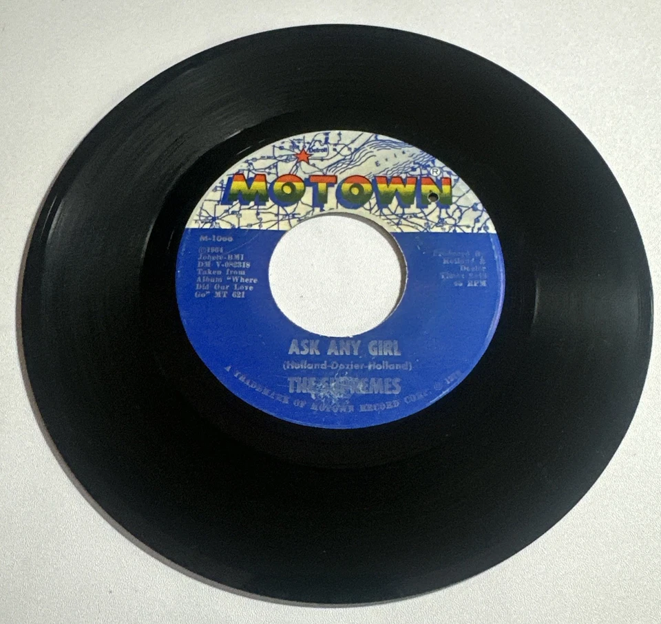 The Supremes - Baby Love / Ask Any Girl - USA Issue - Motown M 1066 - 1964 VG+ Foto 4 de 4