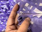 VTG 50’s 60’s Sheer Lavender Print Dress Peter Pan Collar Bows — photo 8