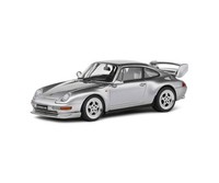 Solido 1:43 S4313803 Porsche 993 Rs Clubsport Silber Neu Ovp
