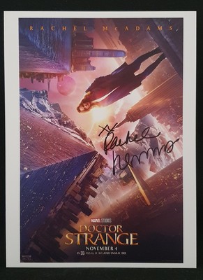 Rachel McAdams original Autogramm, 15x20, Signed Autograph, Doctor Strange