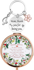 Mother'S Day Gift from Daughter Son - 2 Pcs Mom Keychain Gifts, Gift for Mom Bir