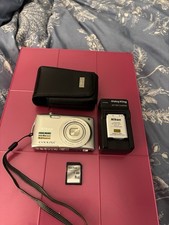 Nikon Coolpix S3200-16 MPY2K Vibe Dig Camera-SD Card-Charger  Case-Tested Mint