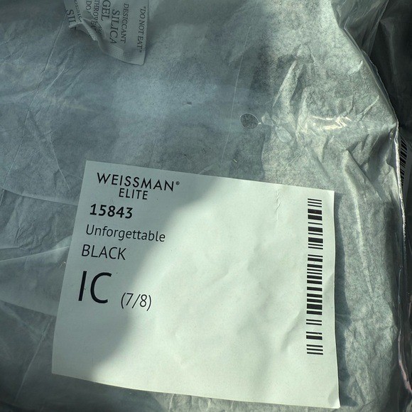 Weissman Elite ‘Unforgettable’ Black Dance Costume NEW Intermediate Child (7/8) View 5