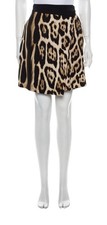 JUST CAVALLI ANIMAL PRINT SKIRT Women s Size M US8 IT44