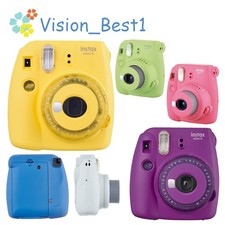 Fujifilm Instax Mini 9 fotocamera pellicola istantanea specchio selfie compatto flash integrato