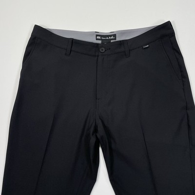 Travis Mathew Mens 36x32(M.37x32) Black Lightweight Performance Golf Pants