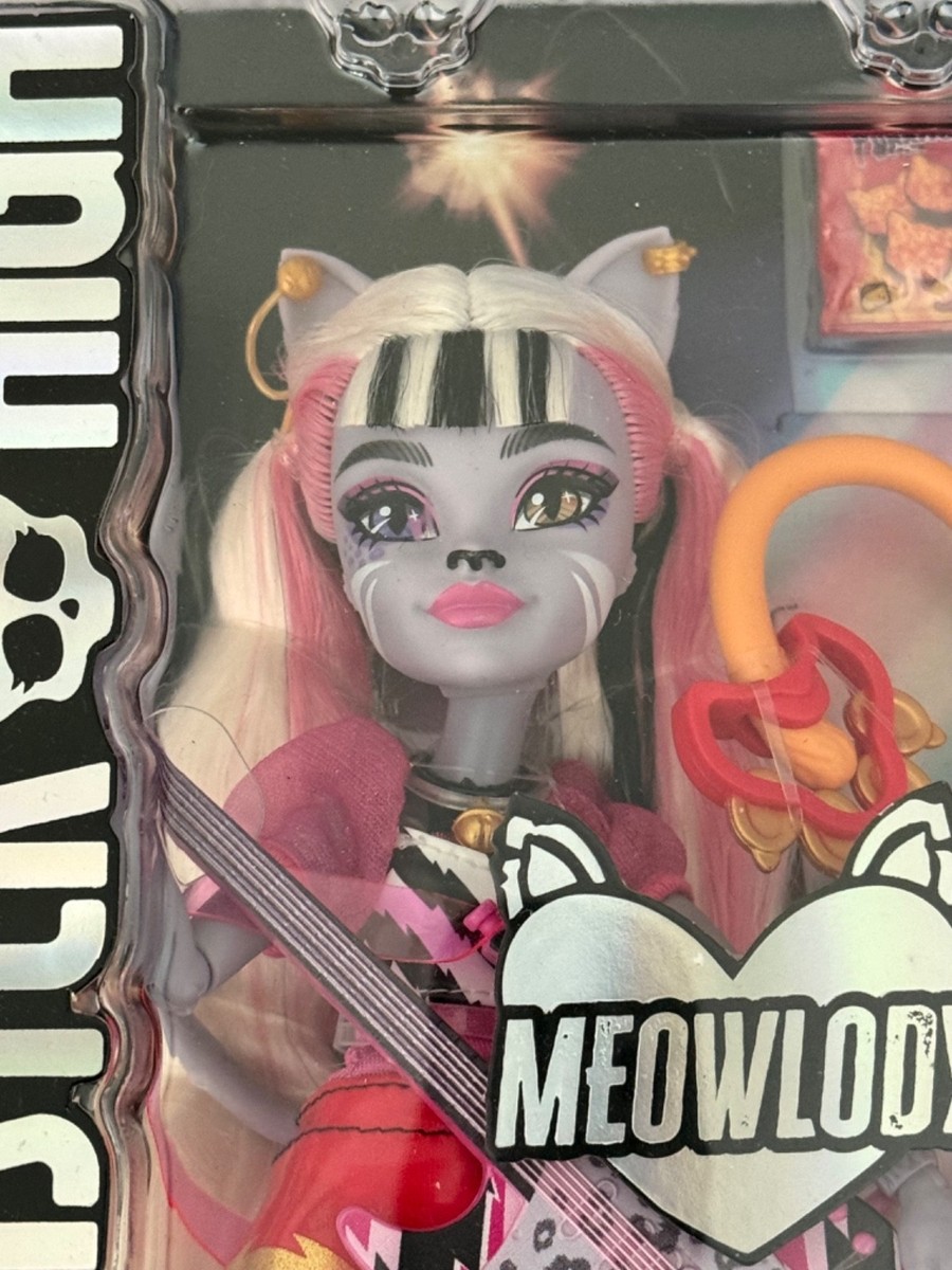 Monster High Doll Hissfits 3 Pack Toralei Meowlody Purrsephone NEW