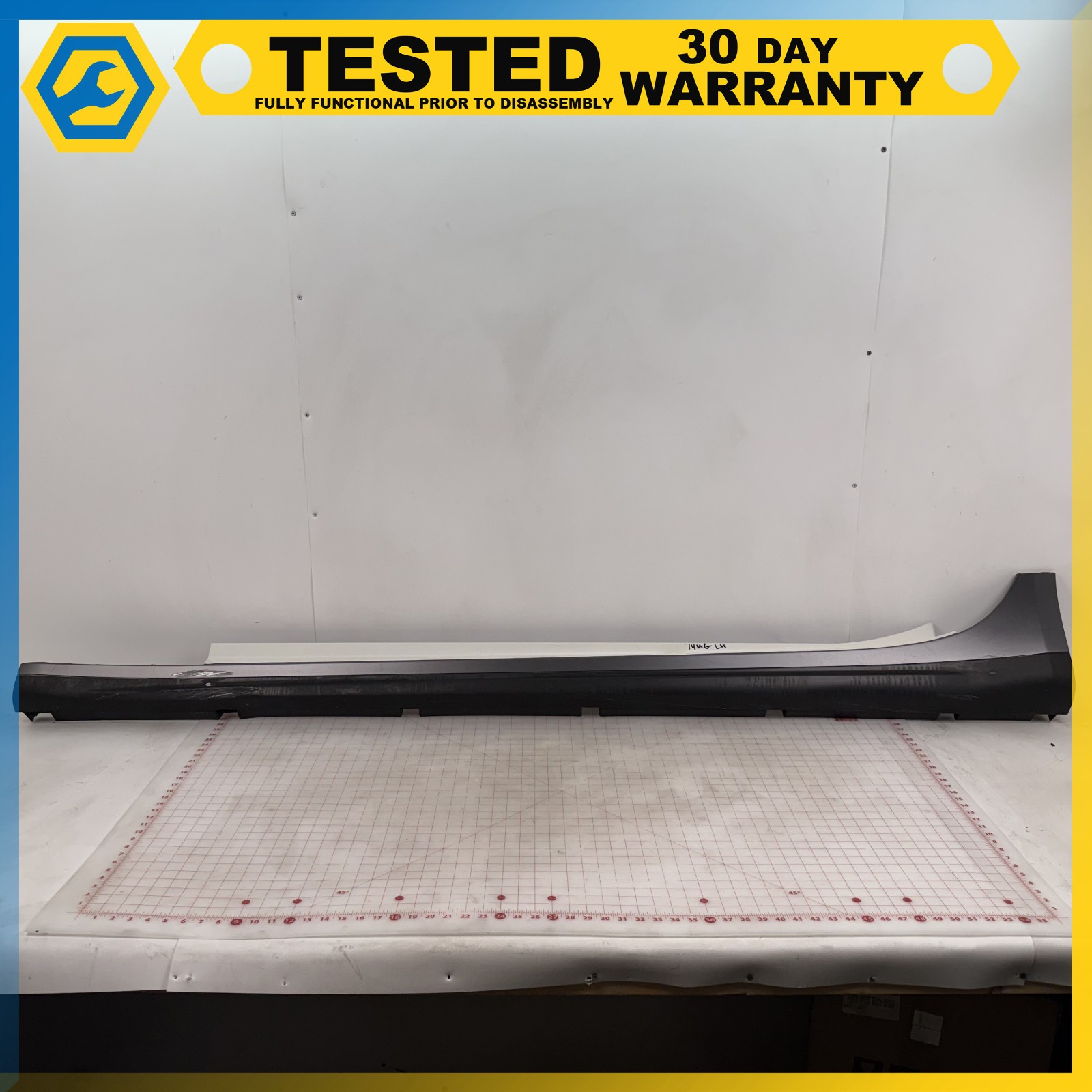 14-17 MASERATI GHIBLI LEFT DRIVER SIDE SKIRT ROCKER PANEL MOLDING OEM