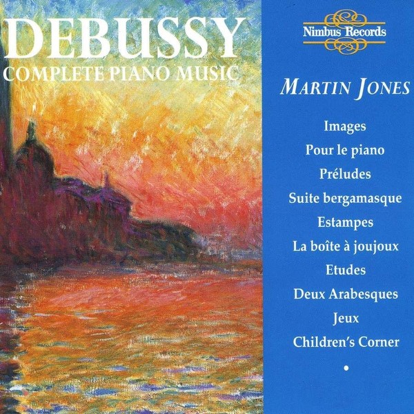 Audio Cd - Claude Debussy - Complete Piano Music (5 Cd) - Nimbus Records -D- Ne-image