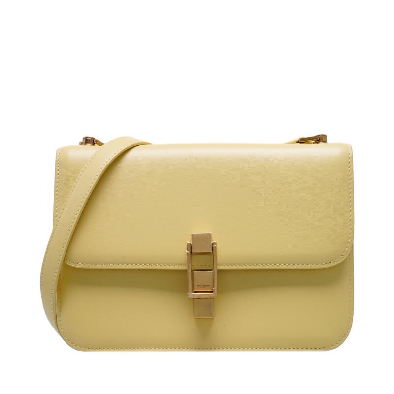 Borsa a tracolla Saint Laurent gialla Caresse 633214 117085272