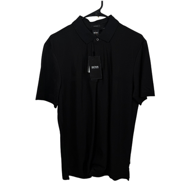 Hugo Boss BMB-013-Jersey Mens Polo Shirt Black Size: M | eBay