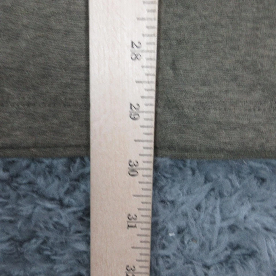 Camisa masculina Express 2XL mistura de linho manga curta Henley leve urze nova com etiquetas - Imagem 4 de 4