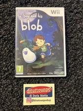 A BOY AND HIS BLOB NINTENDO WII VERSIONE ITALIANA TRIANGOLO BLU COMPLETO
