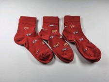 Bombas Lightweight Quarter Socks Lot Of 3 Pairs Sunglasses Size M