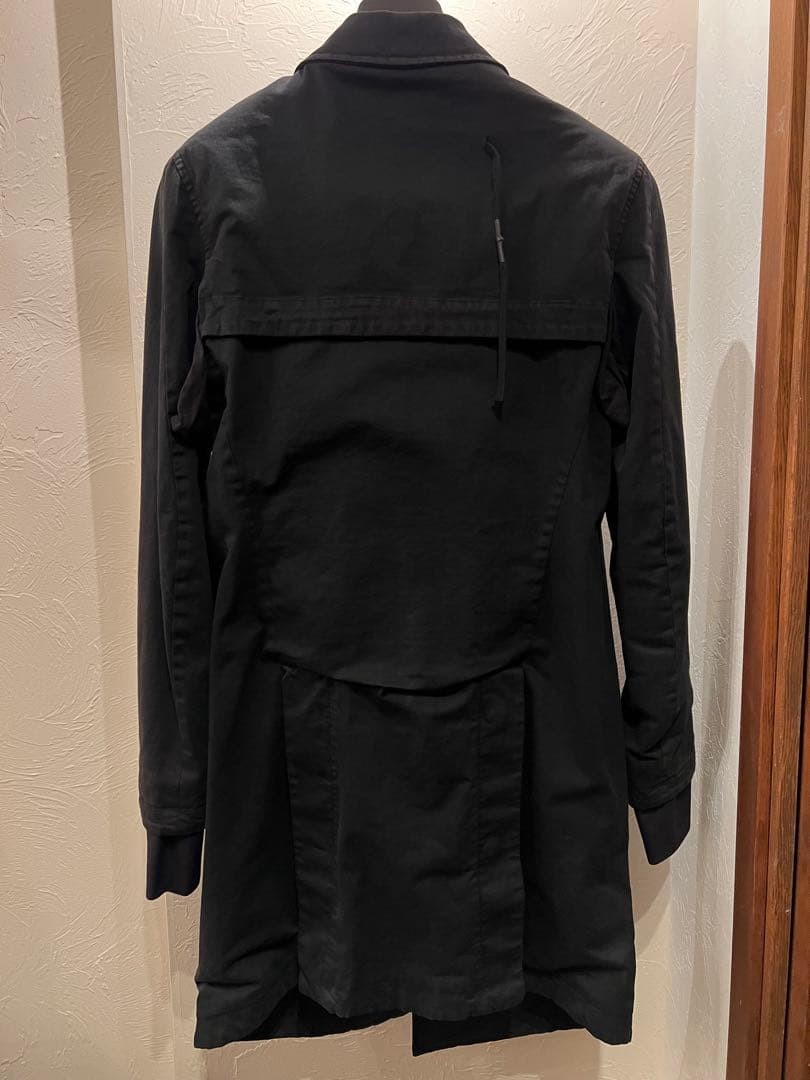 11 by Boris Bidjan Saberi Black Wing Coat