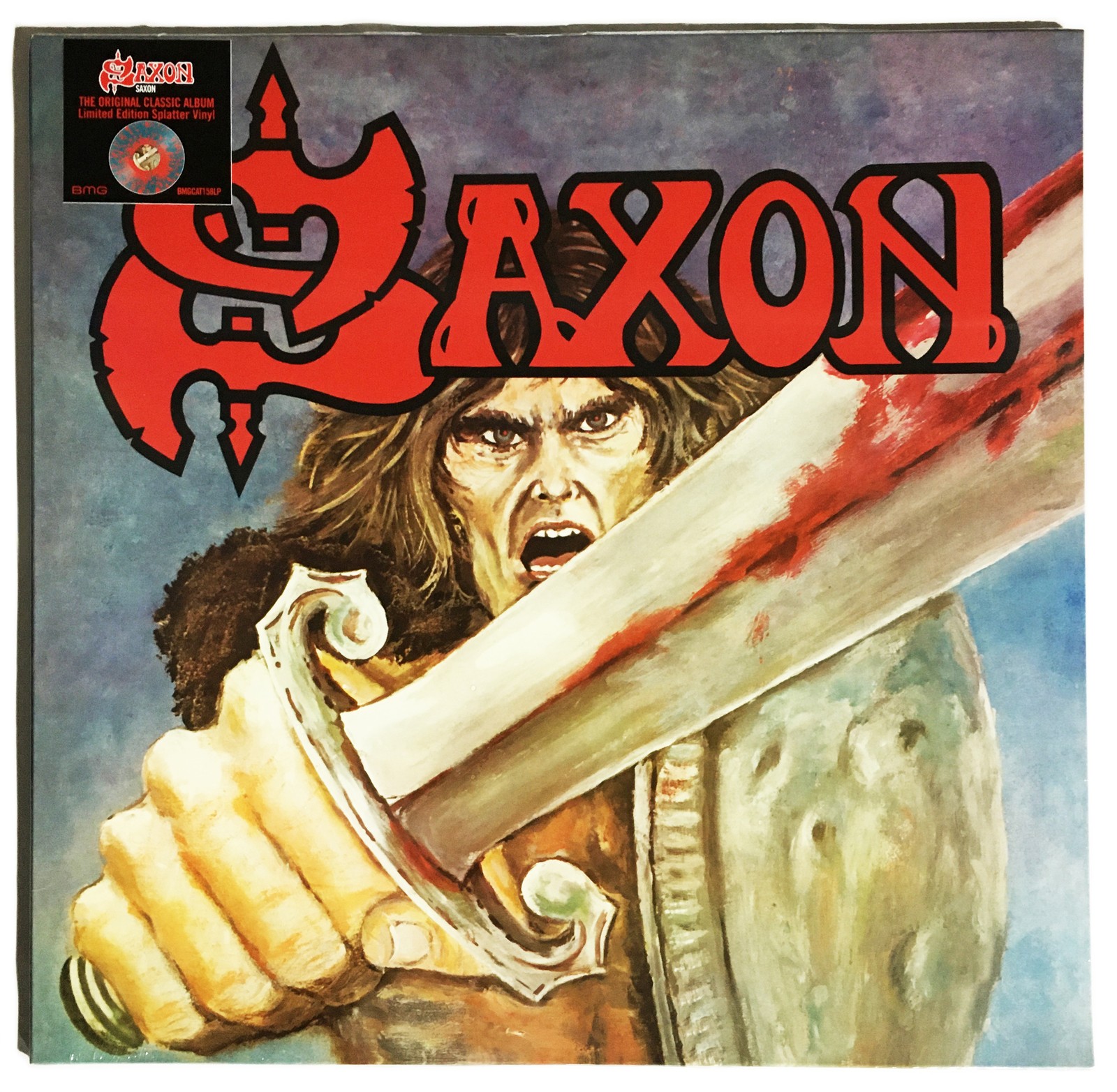 Saxon Saxon Limited Edition Splatter LP Vinyl SEALED