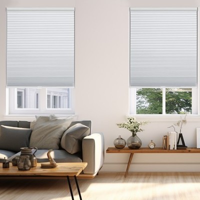 Changshade25mm Home Decorators Shadow White Blackout Cordless Cellular Shade