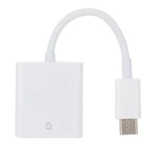 USB Type C to USB OTG Adapter TF/SD Card Reader Connecter for iPad Pro Tablet G