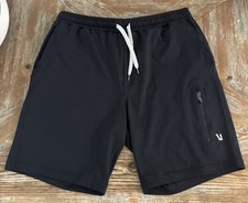 Vuori Sunday Performance Shorts Men s Large V3018 Black 8" Inseam