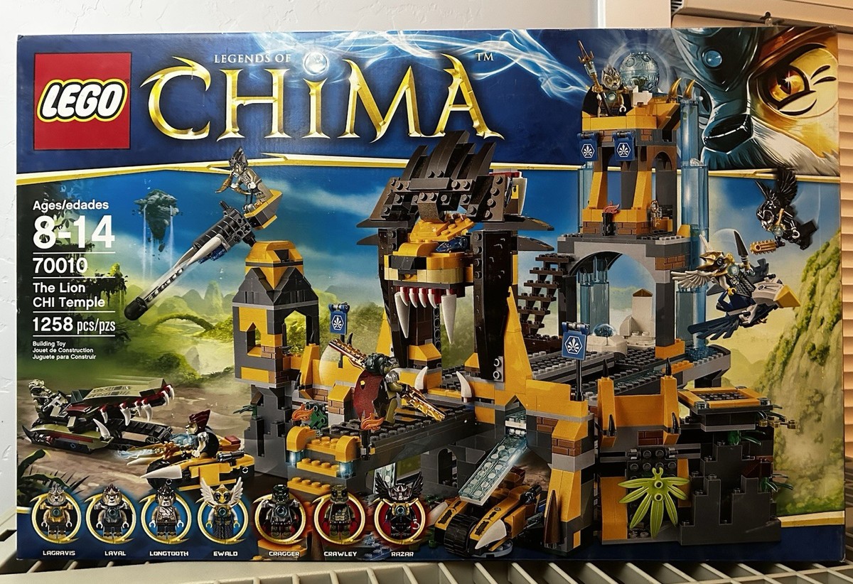 LEGO Legends of Chima: The Lion CHI Temple (70010) NEW! SEALED
