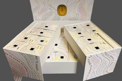 Luxuriöser Adventskalender des Pariser Parfumhauses diptyque zum Selbstbefüllen