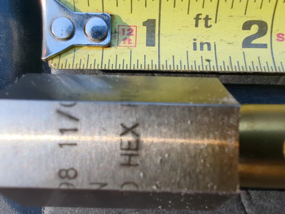 Brocha hexagonal duMONT .860 pulgadas R-7898 Foto 3 de 4