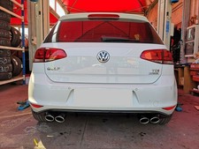 Sportauspuff und Heckdiffusor für VW Golf 7 1.4 TSI  2012-2016 Endrohre 95x65mm