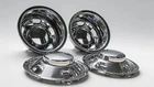 fits DODGE RAM 3500 2003-18 Chrome 17" Dually Wheel Simulators Dual Skins Liners
