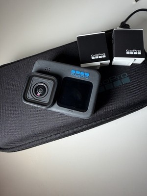 GoPro HERO 10 Black Action Camera + Accessories and case 