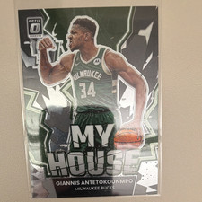Panini 2022-23 Donruss Optic My House Giannis Antetokounmpo #6 Milwaukee Bucks