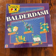 Mattel Balderdash The Classic Bluffing Game 2003 Edition B9176 New Sealed Box