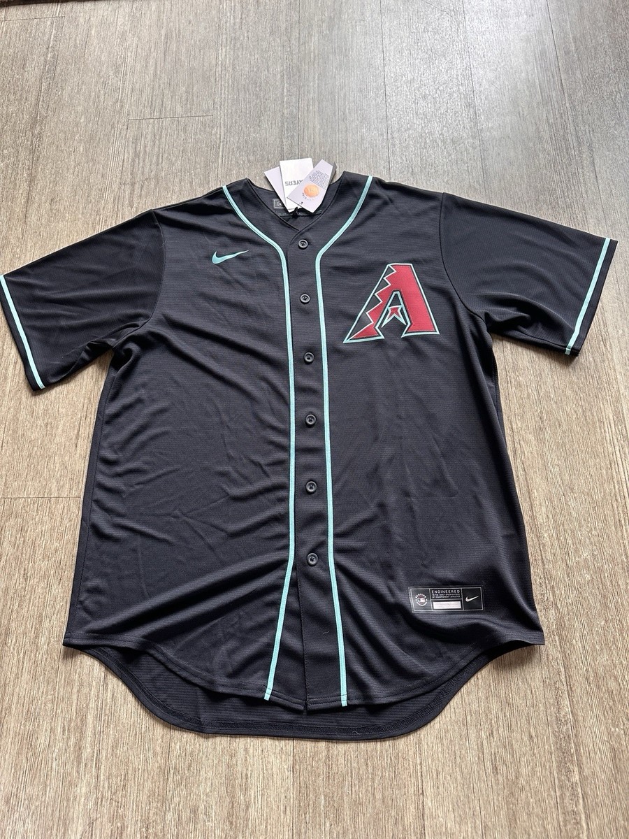 Nike Arizona Diamondbacks Ketel Marte black alternate jersey Size