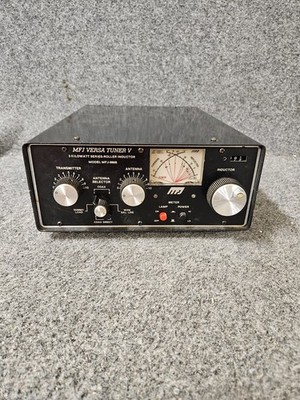 MFJ Versa Tuner V Model MFJ-989B 3KW Roller Inductor  Antenna tuner