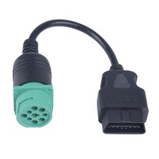 OBD1 to OBD2 for Automotive Converter Cable J1939 9Pin Male to OBD2 16Pin Male