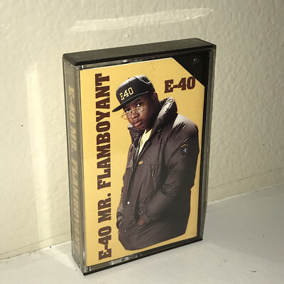 洋楽 G-RAP MR. FLAMBOYANT - A LONE WARRIOR ORIGINAL E-40 & The Click Mr Flamboyant CASSETTE Bay Area Rap Tape