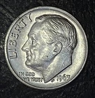 1963 P BU Roosevelt Dime 90% Silver 4 Uncirculated Full Torch Lines